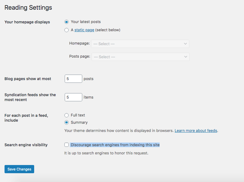 Accidentally clicking the noindex setting is one of the common SEO mistakes that could tank your website ranking